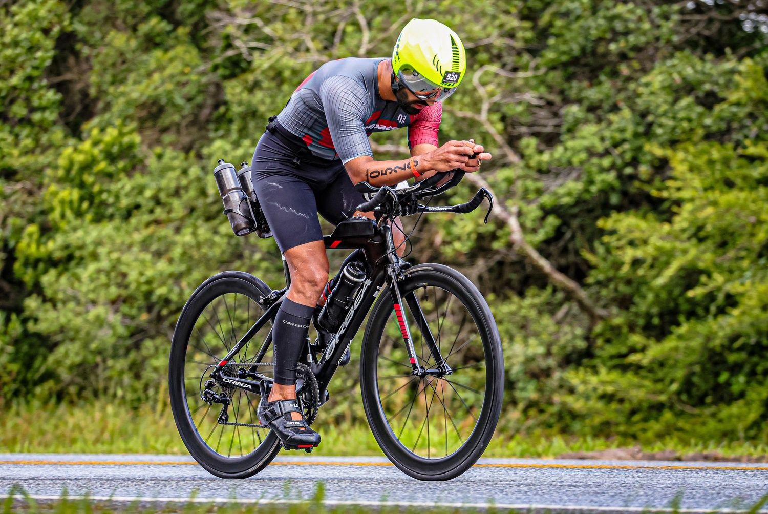 Percurso do ciclismo